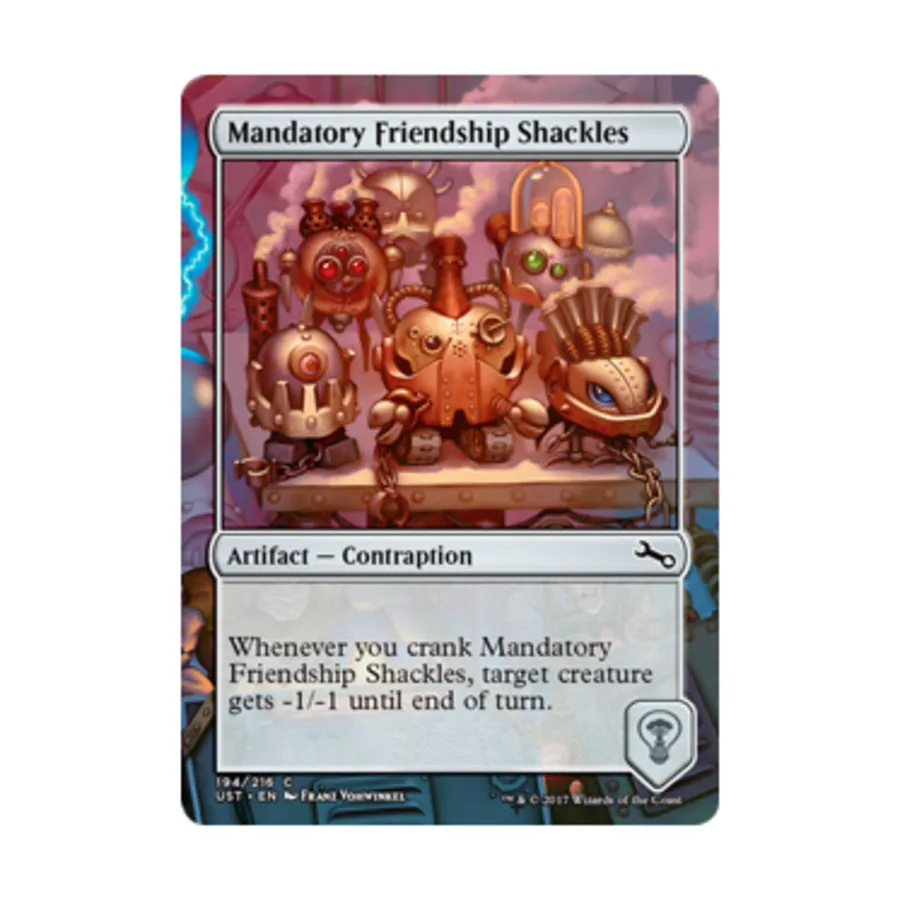 

CCG Обязательные кандалы дружбы (С), MTG - Unstable