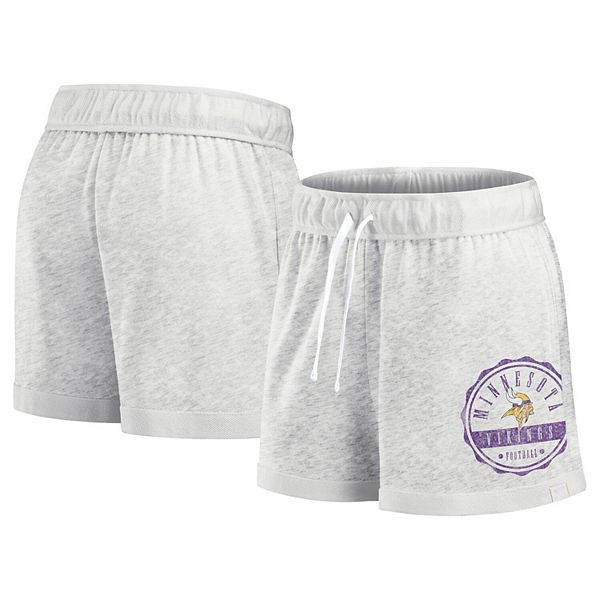 

Женские шорты oatmeal minnesota vikings vintage badge Fanatics