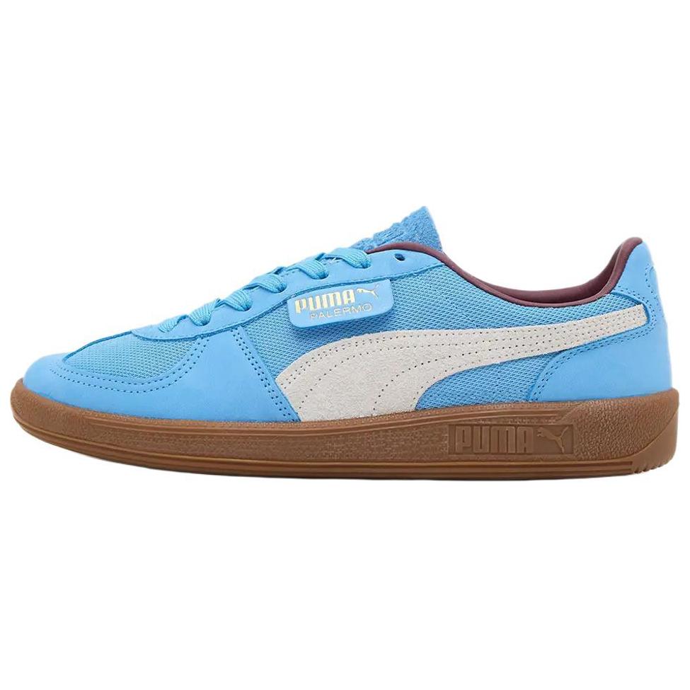 Кроссовки для скейтбординга MANCHENGZUQIUJULEBU x Palermo Low Top Unisex Blue PUMA, Blue