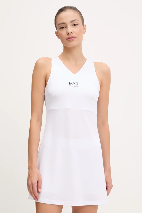

Спортивное платье Ea7 Emporio Armani, белый