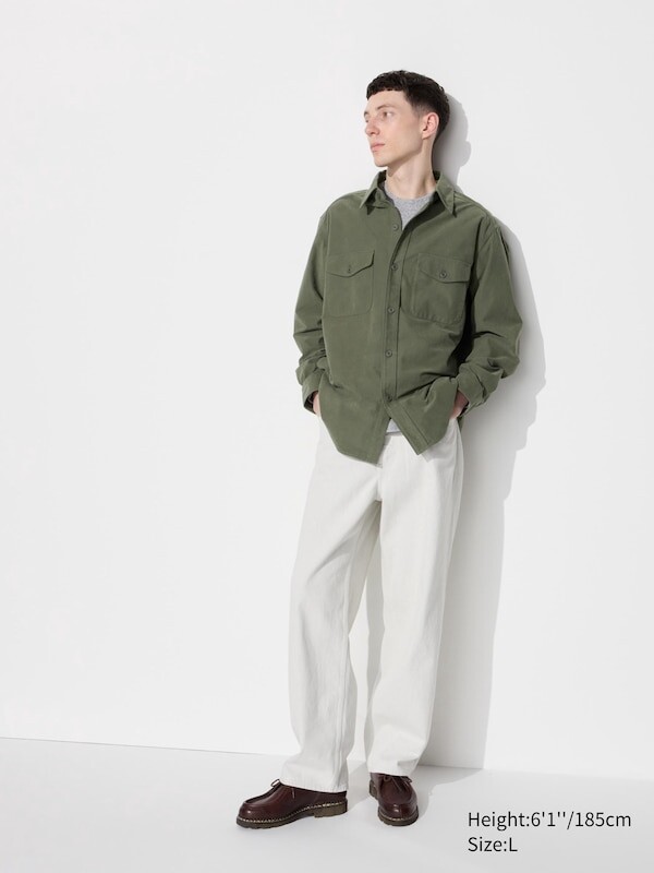 

Верхняя рубашка из джерси Uniqlo, коричневый