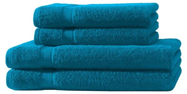 

SET 2x Duschtuch & 2x Набор полотенец Hometex Premium Textiles, 50x1x140 см цвет petrol