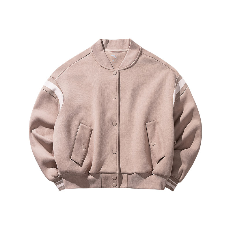 

Куртка Anta Life Collection унисекс туманно-серый розовый CHAOJIANTA, туманно-серый розовый