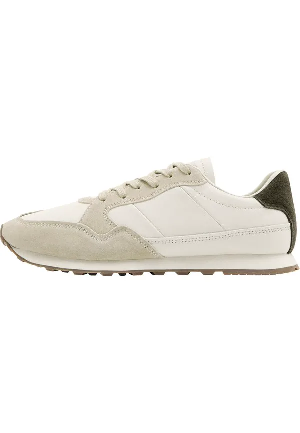 Кроссовки с контрастной спинкой Massimo Dutti, White