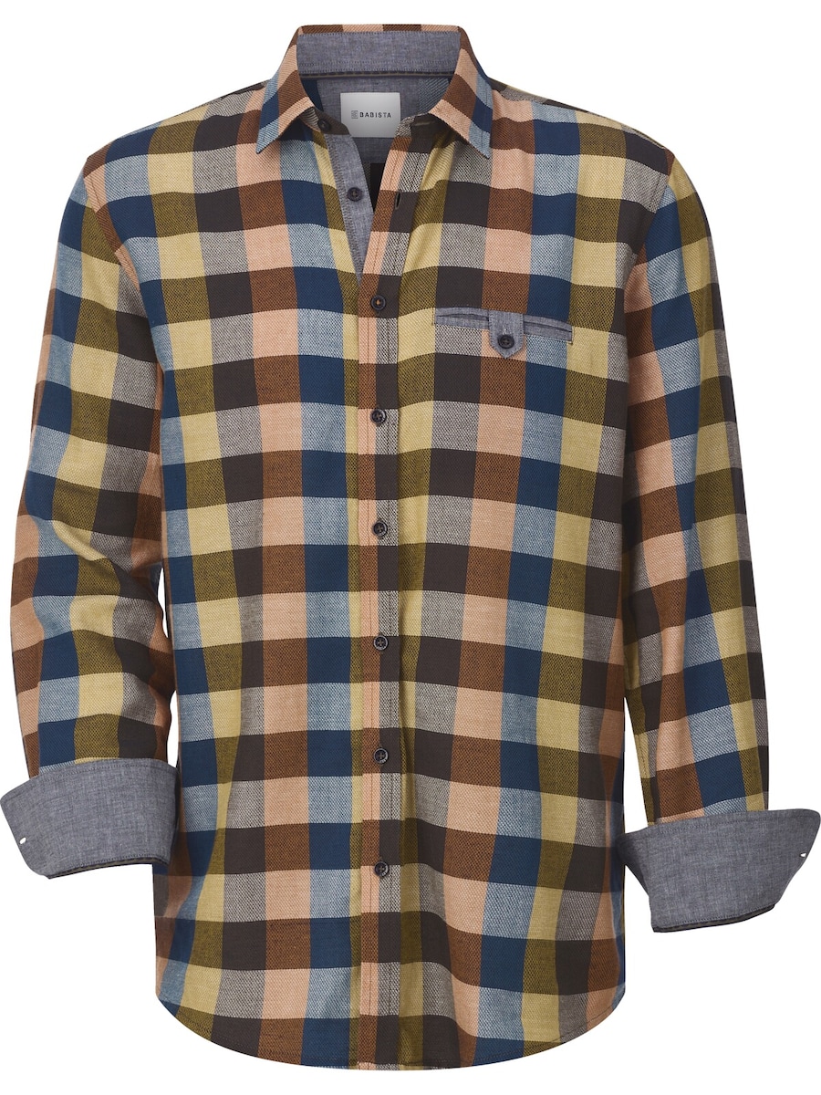 

Рубашка на пуговицах классического кроя BABISTA Kalor, Mixed Colors