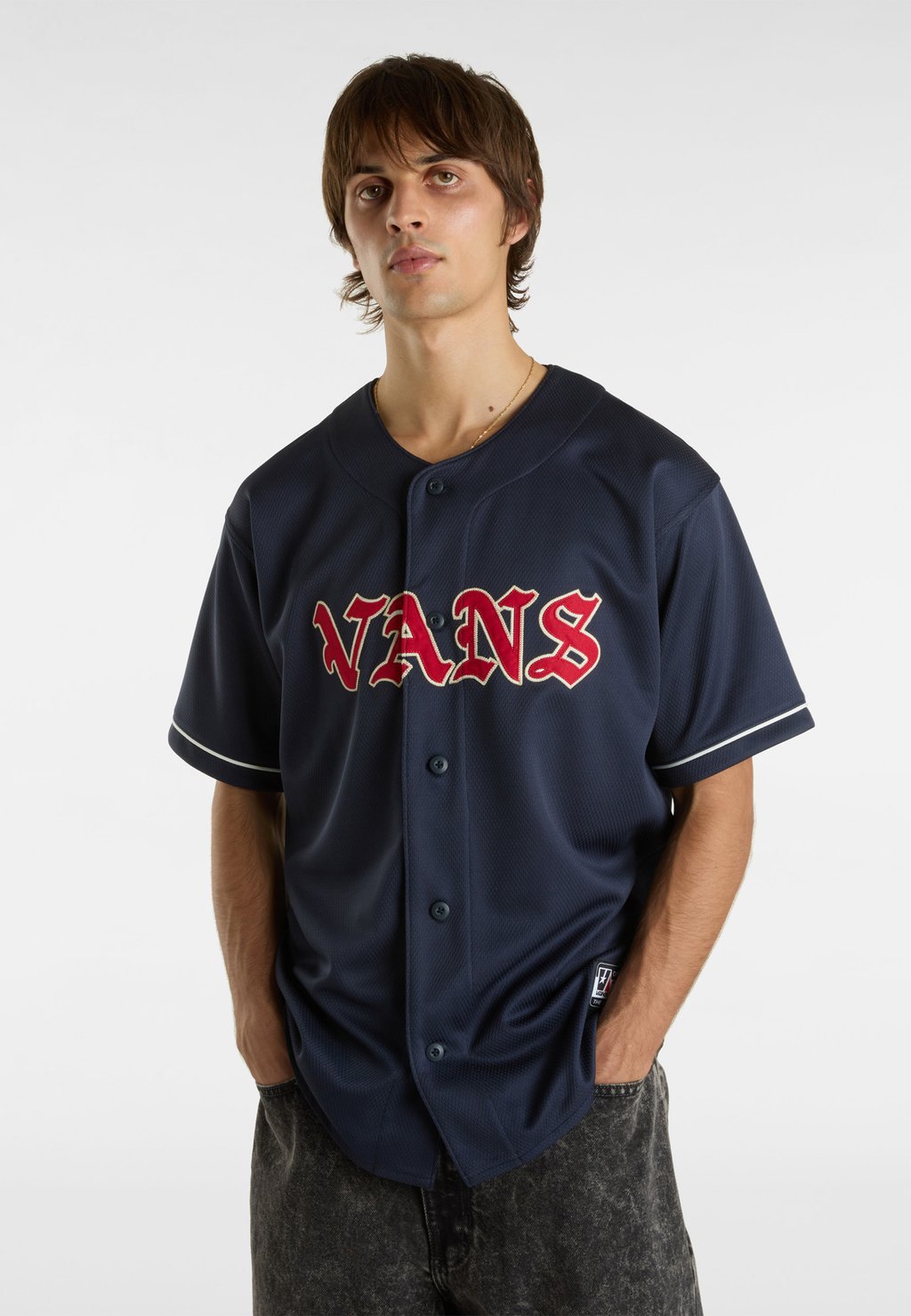

Рубашка YE OLDE VANS BASEBALL JERSEY, темно-синий