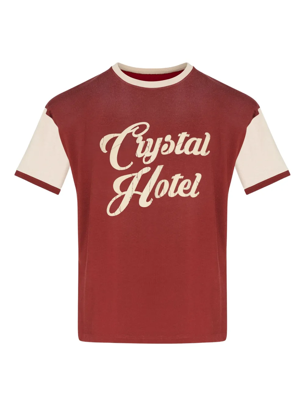 

Футболка с надписью MAISON MARGIELA, красный