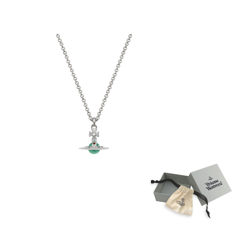 

Vivienne Westwood Серебряное ожерелье с латунными элементами Women's Silver