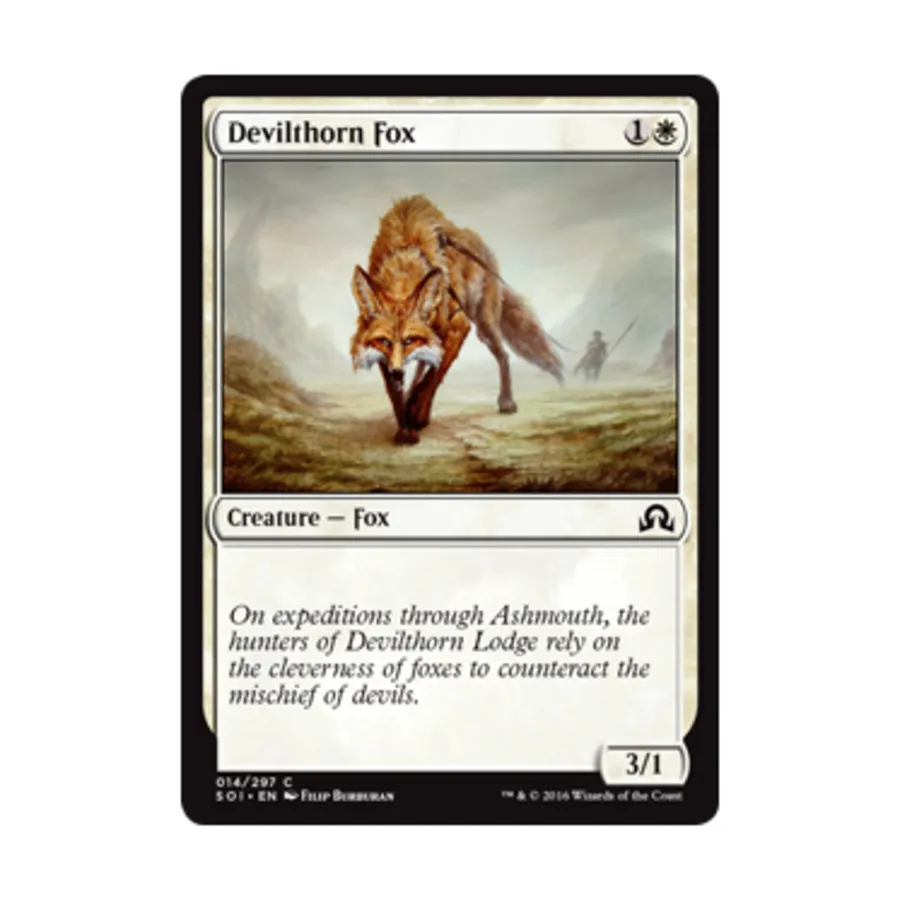 

CCG Дьяволторн Фокс (К), MTG - Shadows Over Innistrad