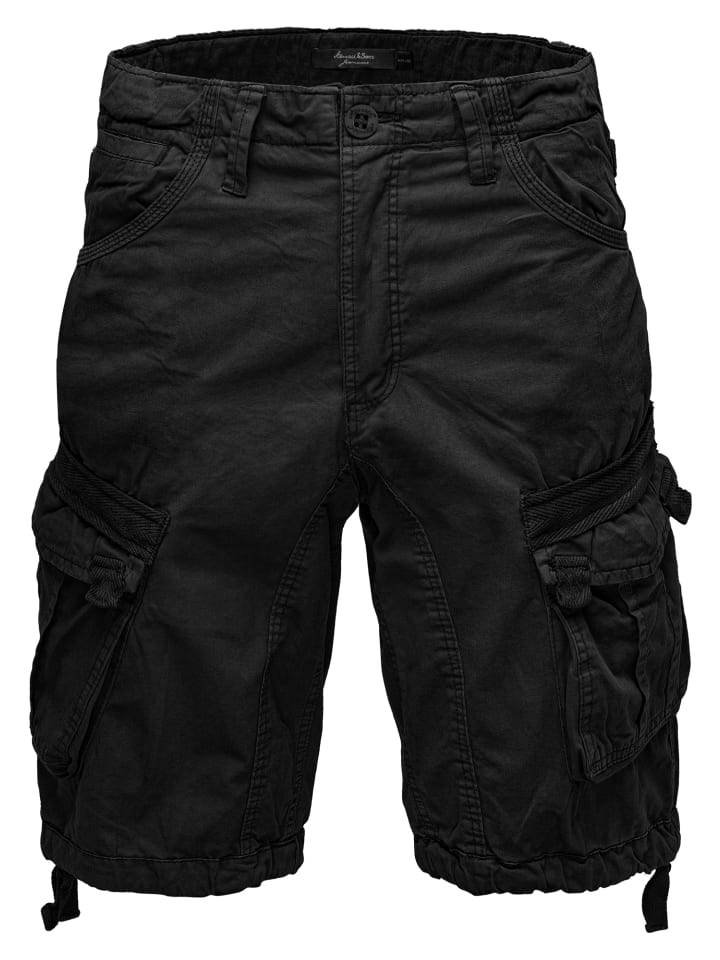 

Тканевые шорты Amaci&Sons, черный