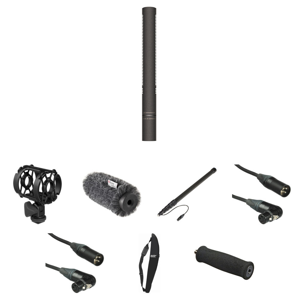 

Влагостойкий микрофон-пушка Sennheiser MKH 8060, комплект Deluxe для записи на выезде