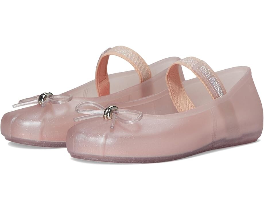 

Туфли на плоской подошве Mini Melissa Mini Sophie BB, цвет Pearly Pink