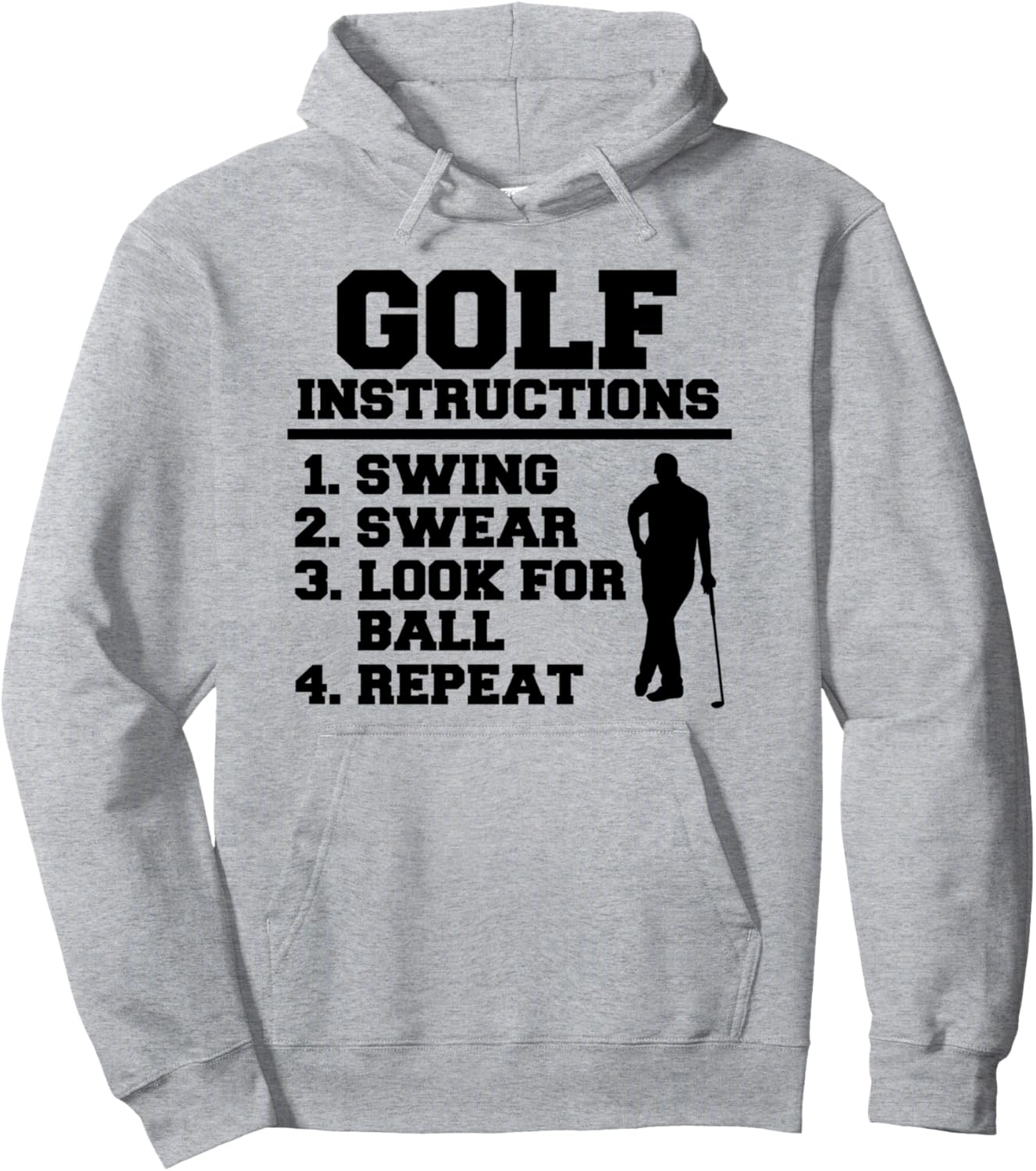 

Обучение игре в гольф гольфист поле для гольфа спорт в гольфе толстовка Golfing Gift Idea For Golf Players Golfer Sport, серый