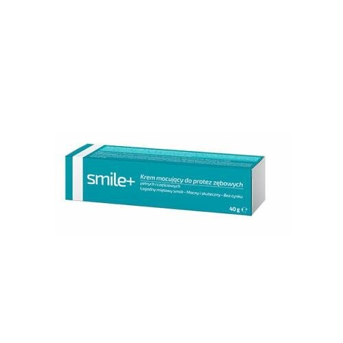

Адгезивный крем для зубных протезов, 40г Smile +, inna