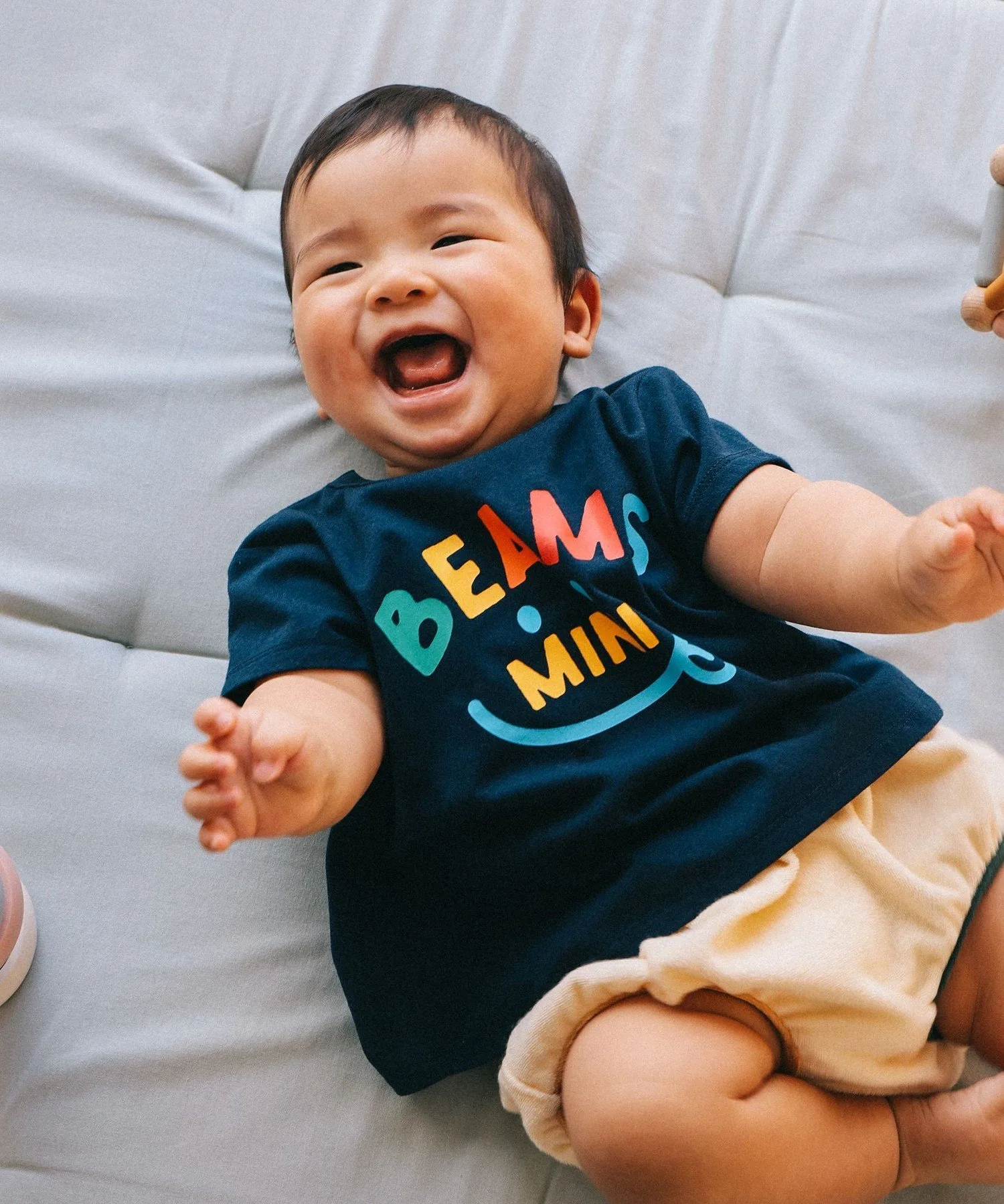Футболка Baby Smile 2026SS (70-80 см) Beams Mini, NAVY