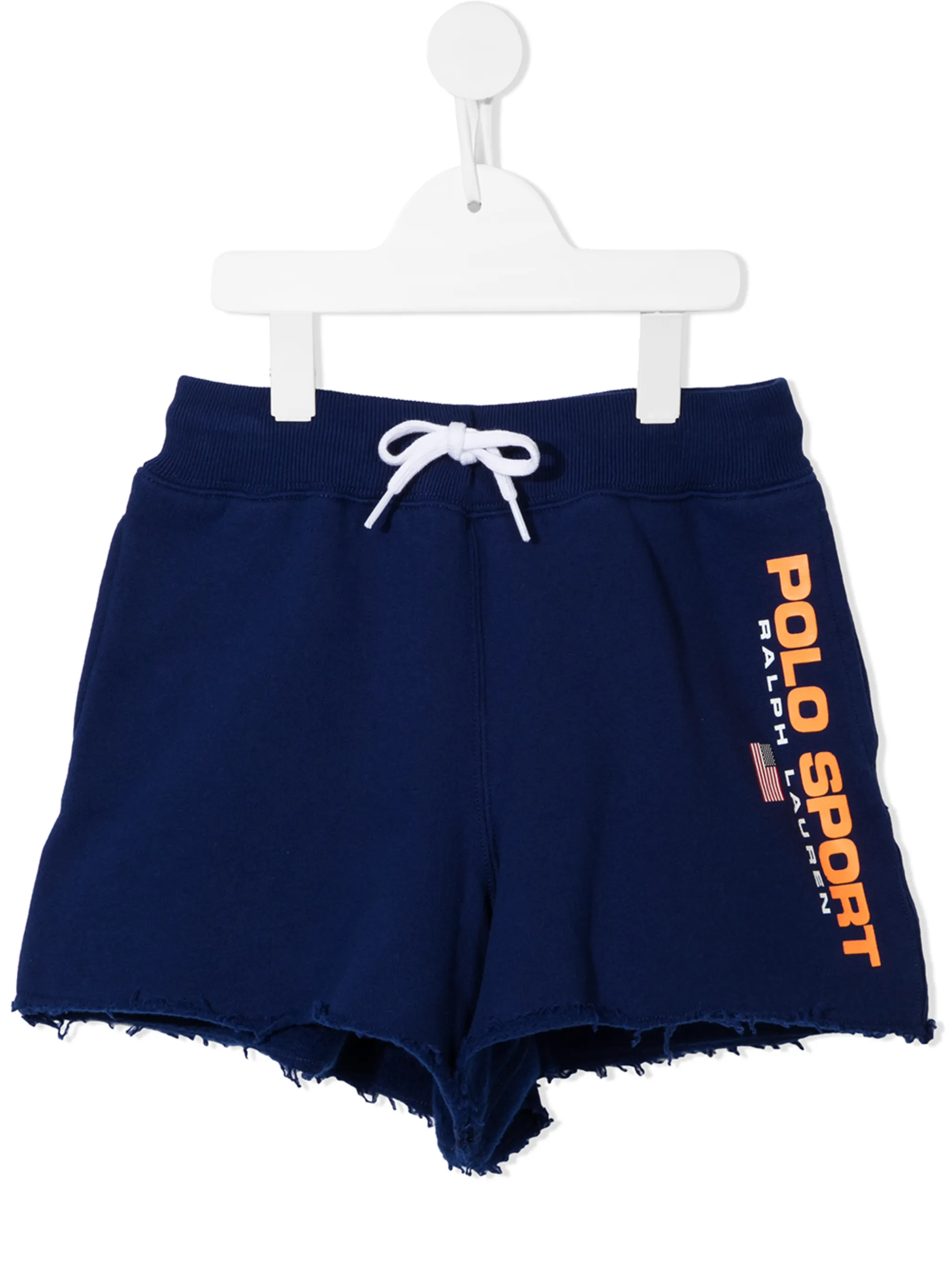 

Шорты Polo Sport с бахромой Polo Ralph Lauren Kids, синий