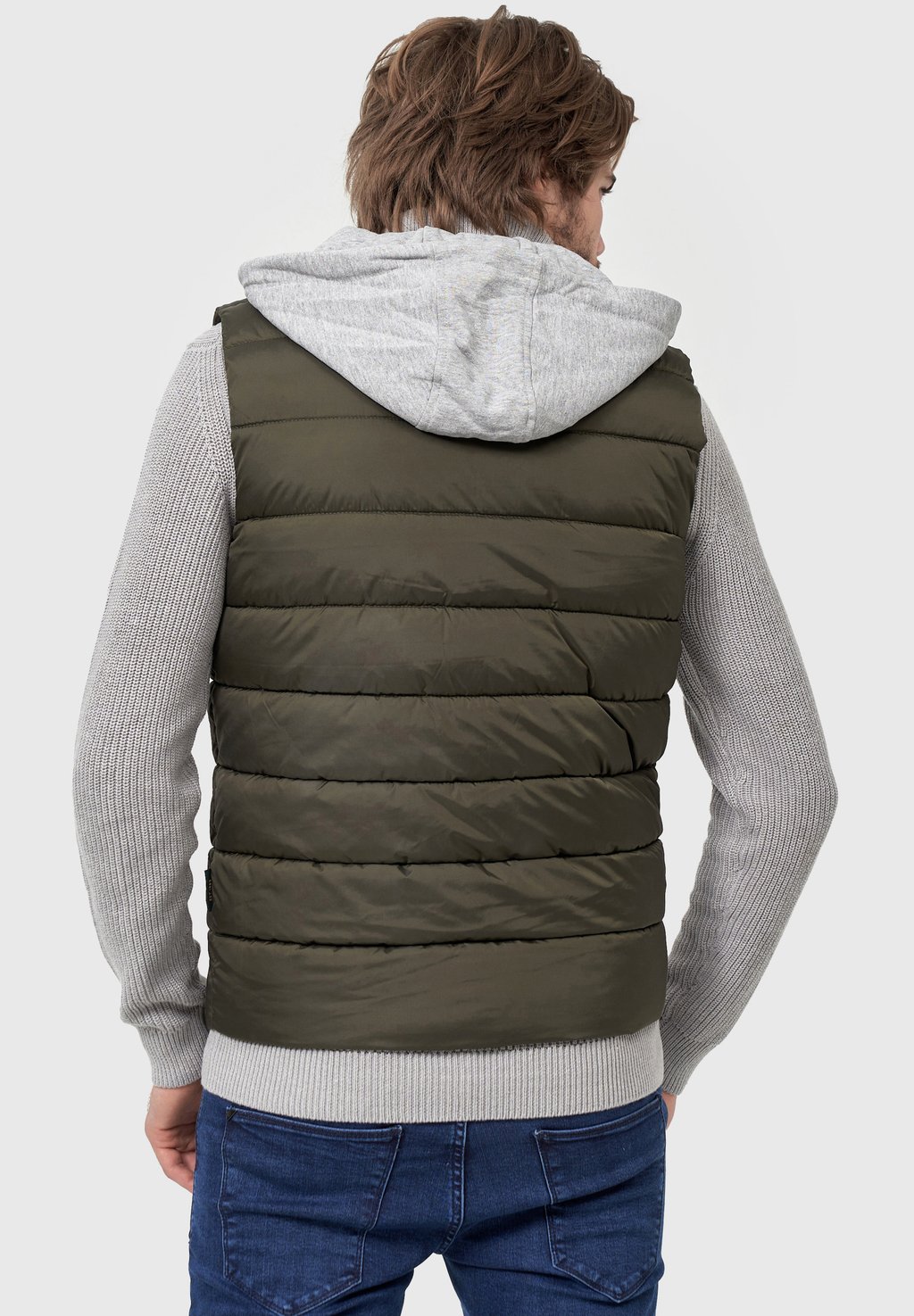 

Жилет STOCKTON INDICODE JEANS, темно-зеленый