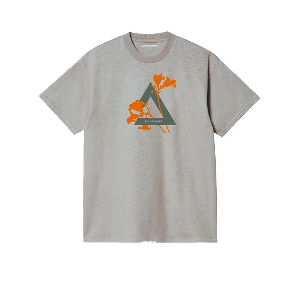 

Футболка Jack & Jones Floral Triangle, серый