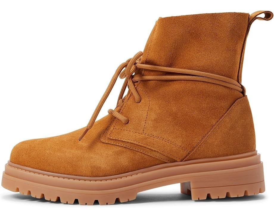 Женские ботинки Steve Madden Tahoe замшевые на шнуровке, коричневый — фото 2