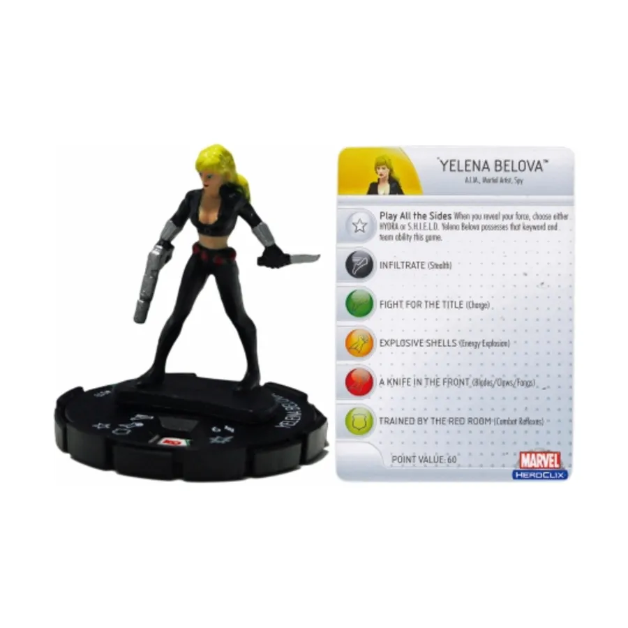 

Елена Белова, Marvel HeroClix - Captain America - Singles