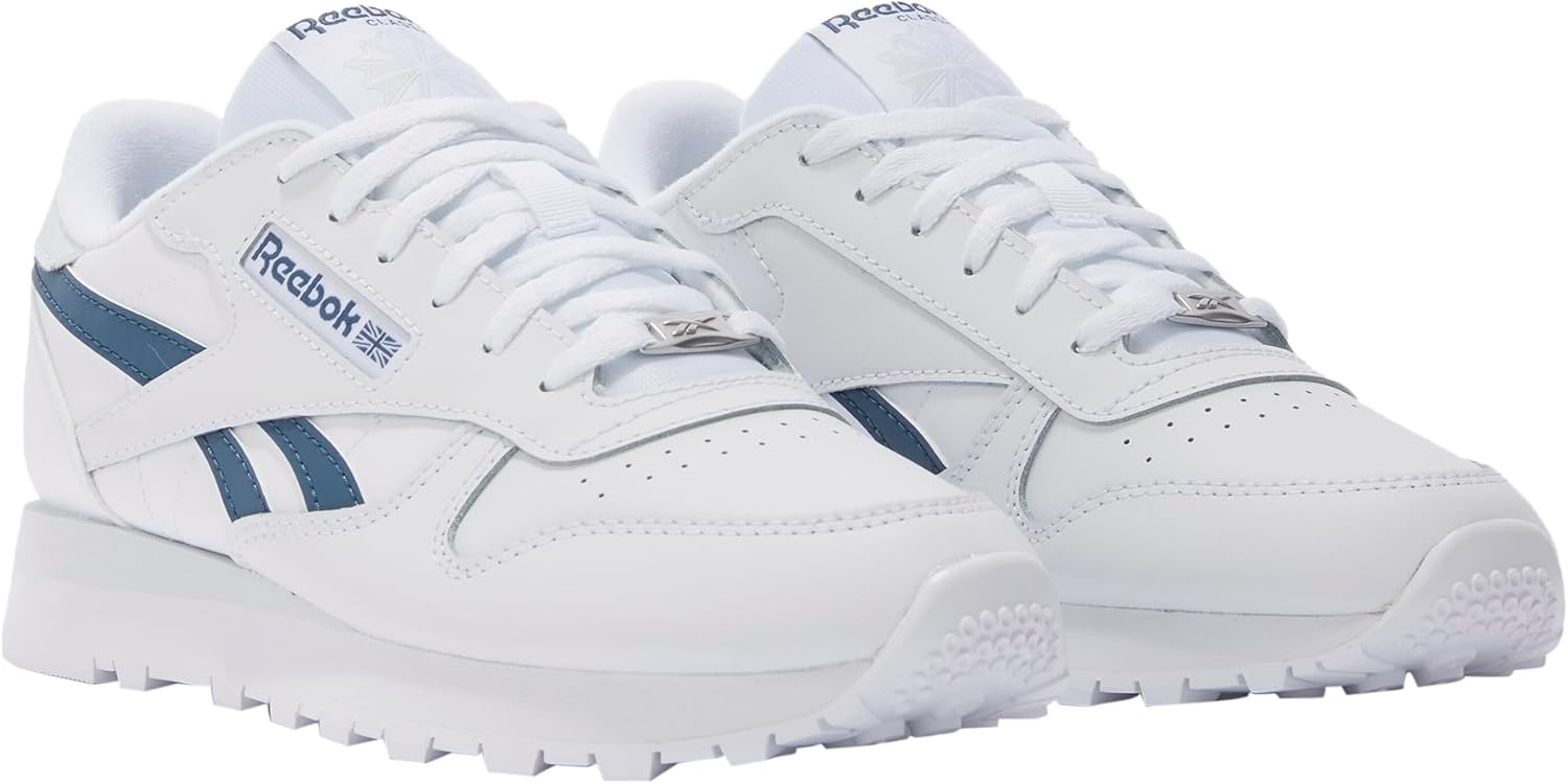 Кроссовки Reebok Classic Leather для детей и подростков, белый — фото 2