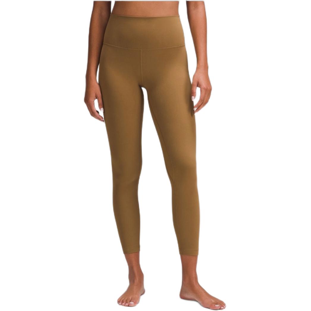 

Женские леггинсы Align Yoga Pants 25' Lululemon, коричневый
