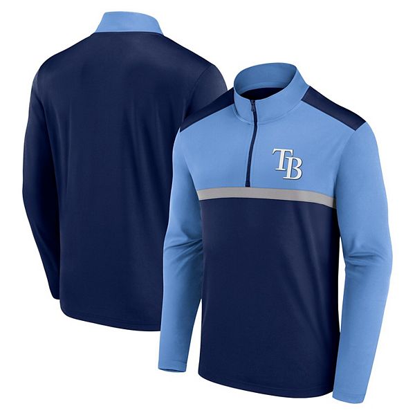 

Мужская темно-синяя толстовка Tampa Bay Rays Unstoppable с молнией на четверть Fanatics, Синий, Мужская темно-синяя толстовка Tampa Bay Rays Unstoppable с молнией на четверть Fanatics