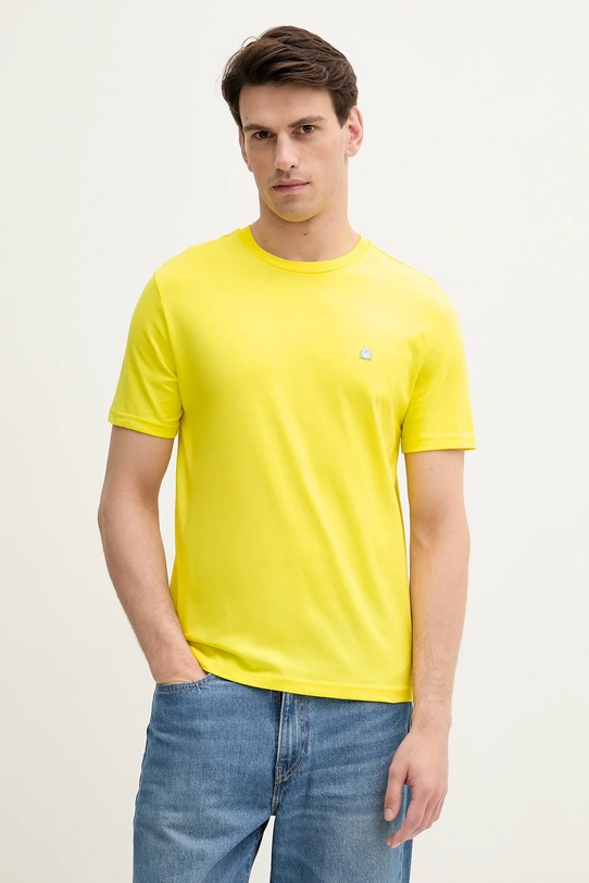 

Хлопковая футболка United Colors Of Benetton, желтый