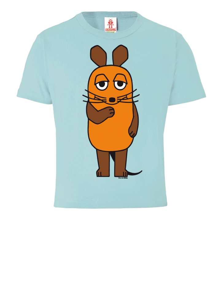 

Футболка Logoshirt, светло-синий
