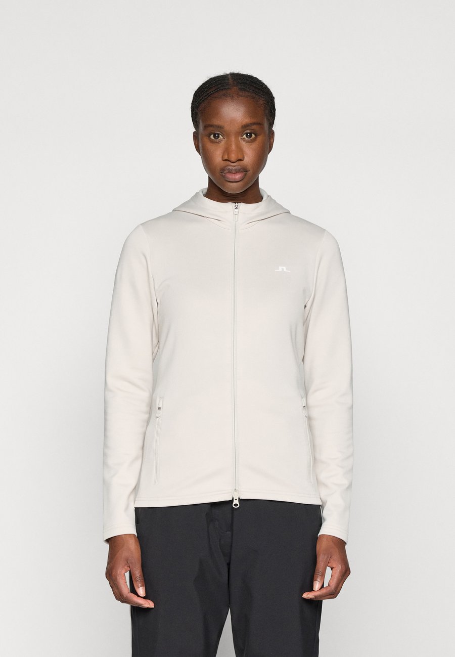 

Толстовка J.LINDEBERG Sports AERIALLE ZIP HOOD, Moonbeam/Beige