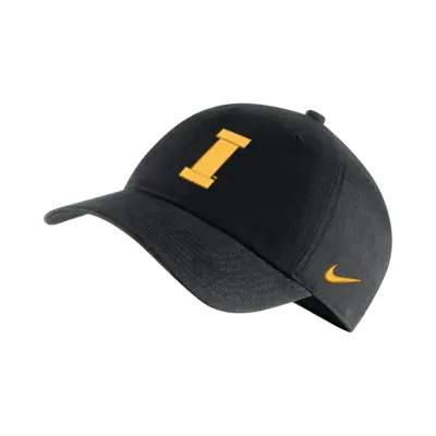 

Бейсболка Nike Iowa Heritage86 College Logo Cap, черный