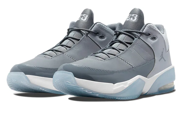 Кроссовки баскетбольные Jordan Max Aura 3 Wolf Grey — фото 4