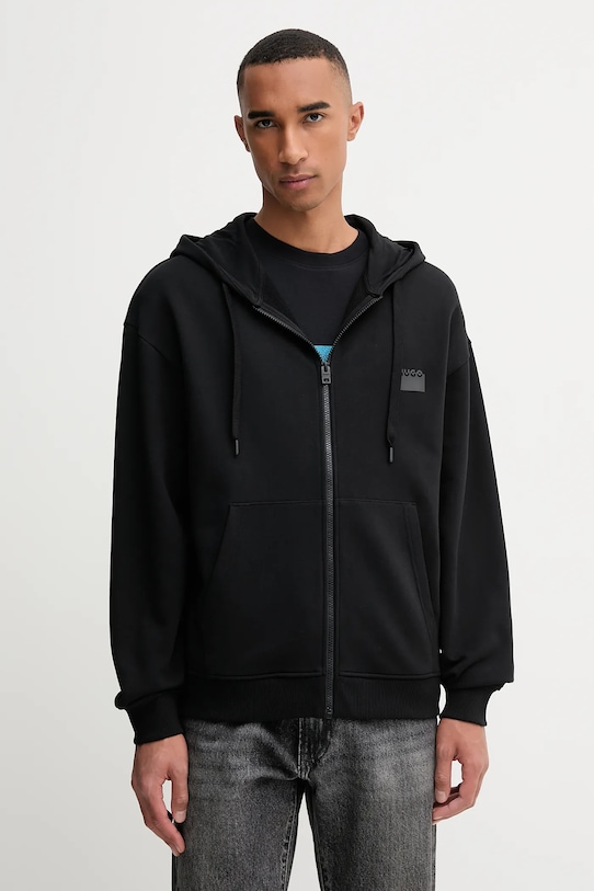 

Хлопковая толстовка Hugo, черный