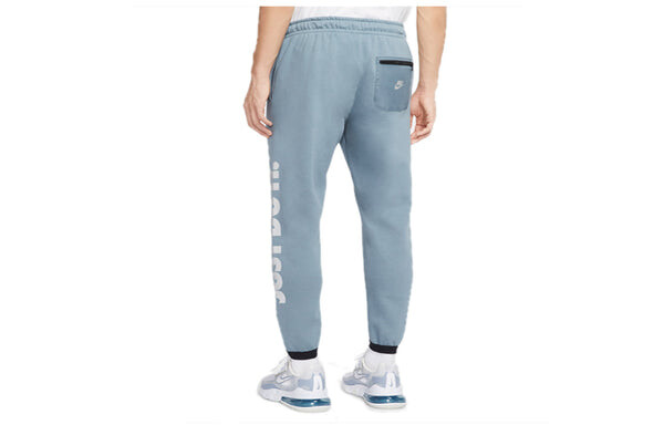 Брюки sportswear nsw jdi fleece sports long pants blue Nike, синий — фото 2
