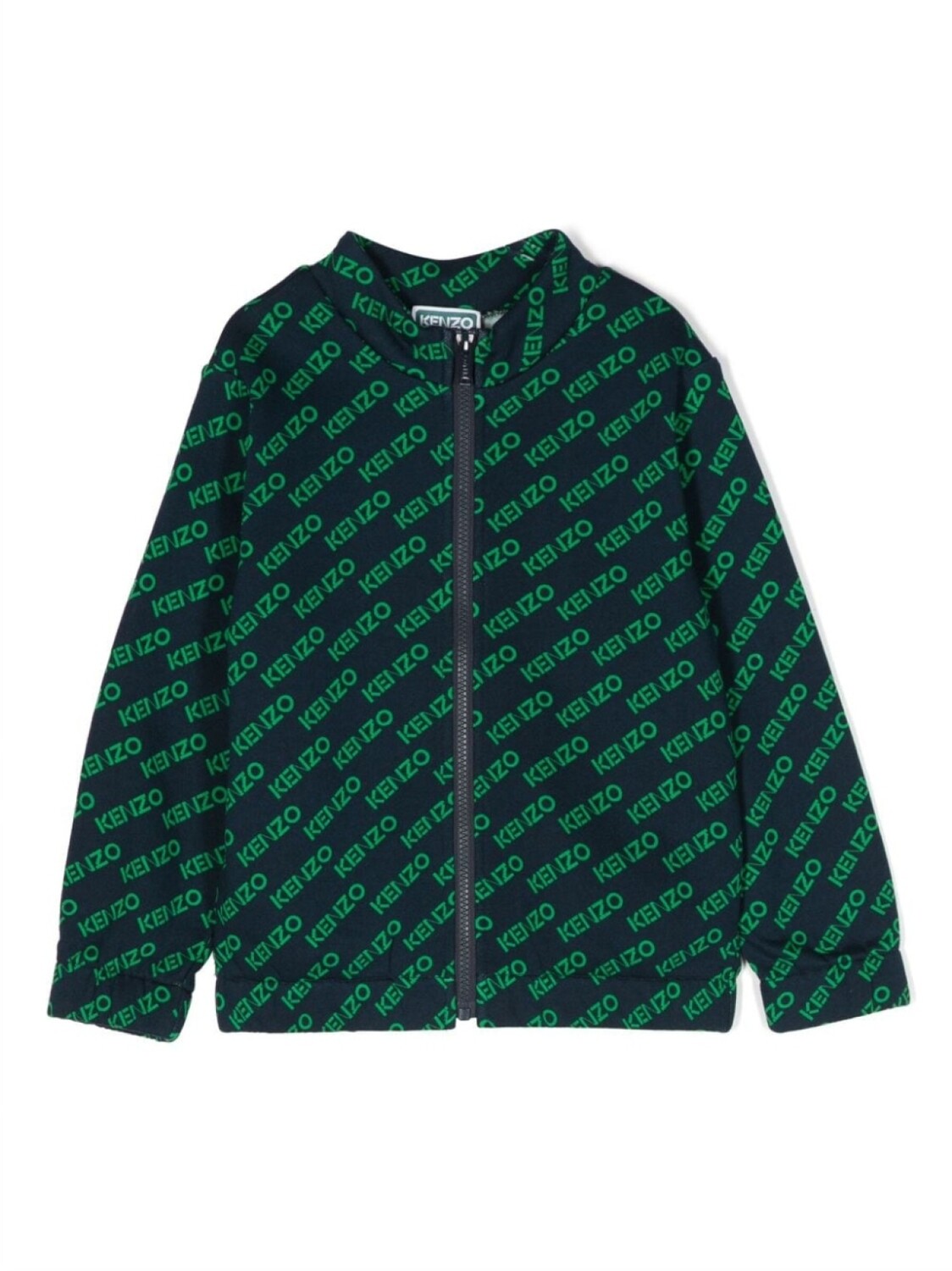 

Kenzo Kids куртка с логотипом, синий