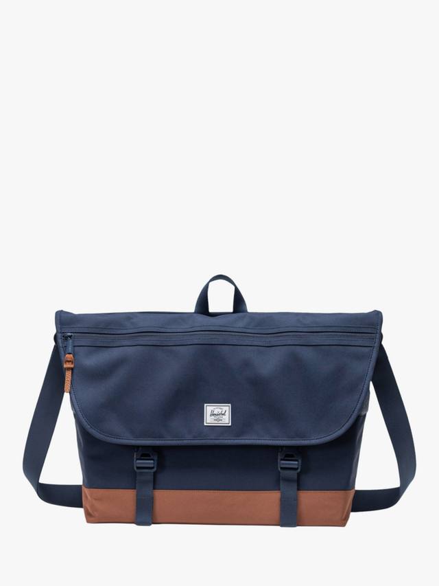 

Кросс-боди Cove Messenger Bag Herschel Supply Co., Navy/Saddle Brown