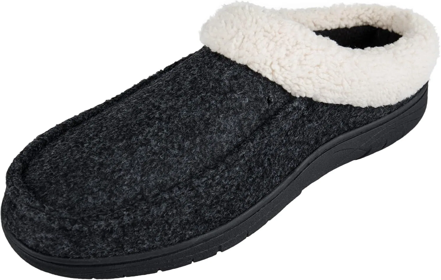 Тапочки с памятью формы Hanes, Black Felt