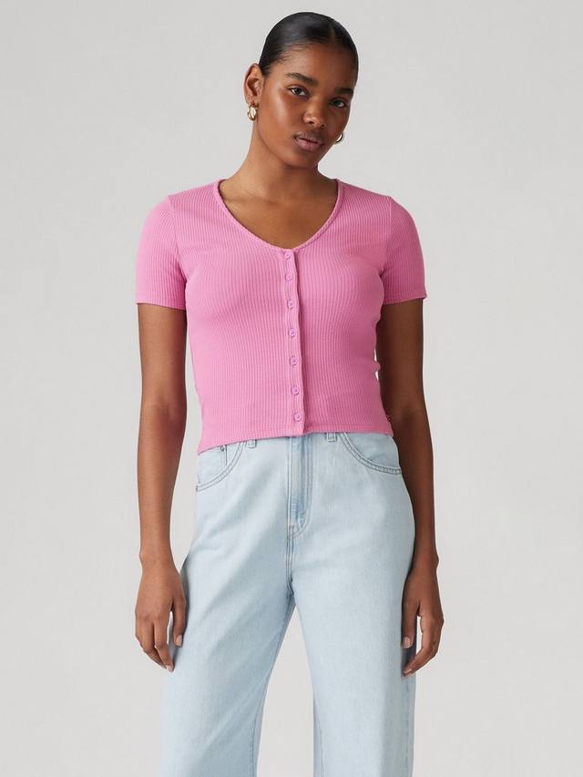 

Топ с пуговицами muse Levi's, розовый