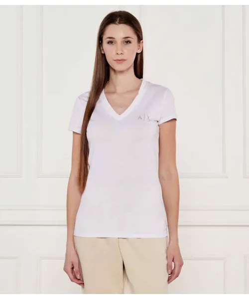 

Футболка Slim fit Armani Exchange, белый