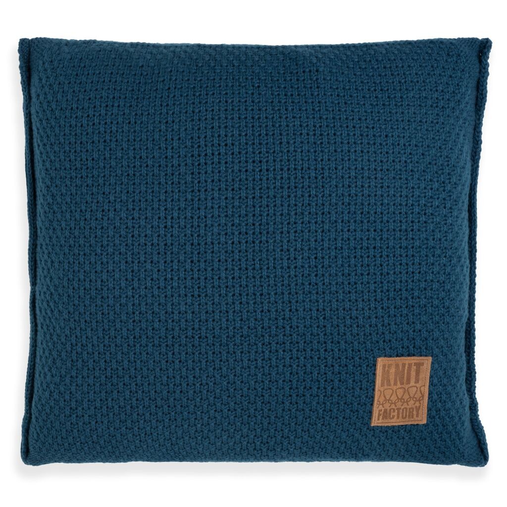

Подушка Knit Factory Jesse - бирюзовый - 50x50 см