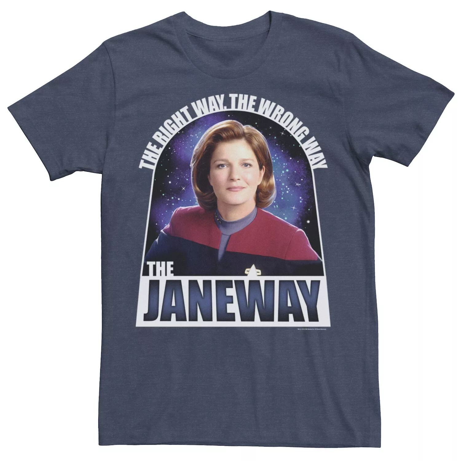 

Мужская футболка Star Trek Voyager "The Janeway" Licensed Character