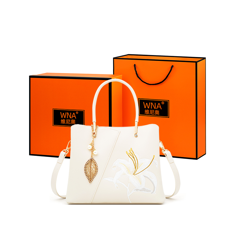 

Vigno Синтетическая кожа женская сумка через плечо, White Style C