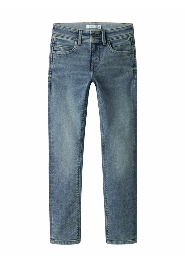 Джинсы прямого кроя nkmsilas noos Name It, Vintage Medium Blue Denim — фото 3