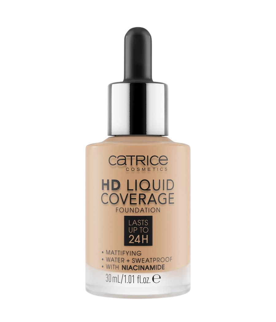 

Жидкая основа CATRICE HD Liquid Coverage, Nr. 032 - Nude Beige, 30 ml