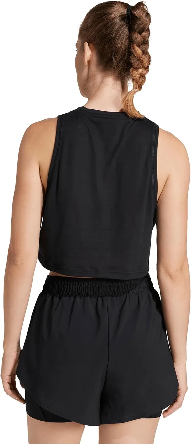 Топ-танк adidas Train Essentials, Black — фото 4