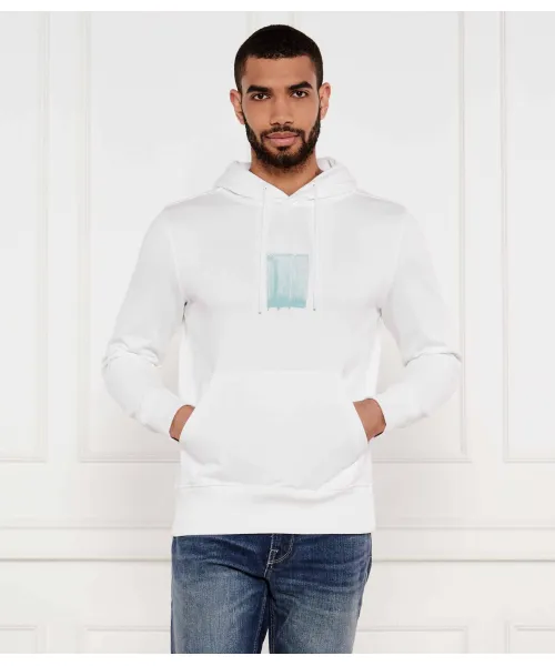 

Толстовка Regular fit Calvin Klein Jeans, белый