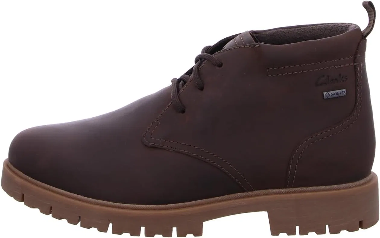 Ботинки Clarks Berhill Mid GTX, Brown Tan — фото 3