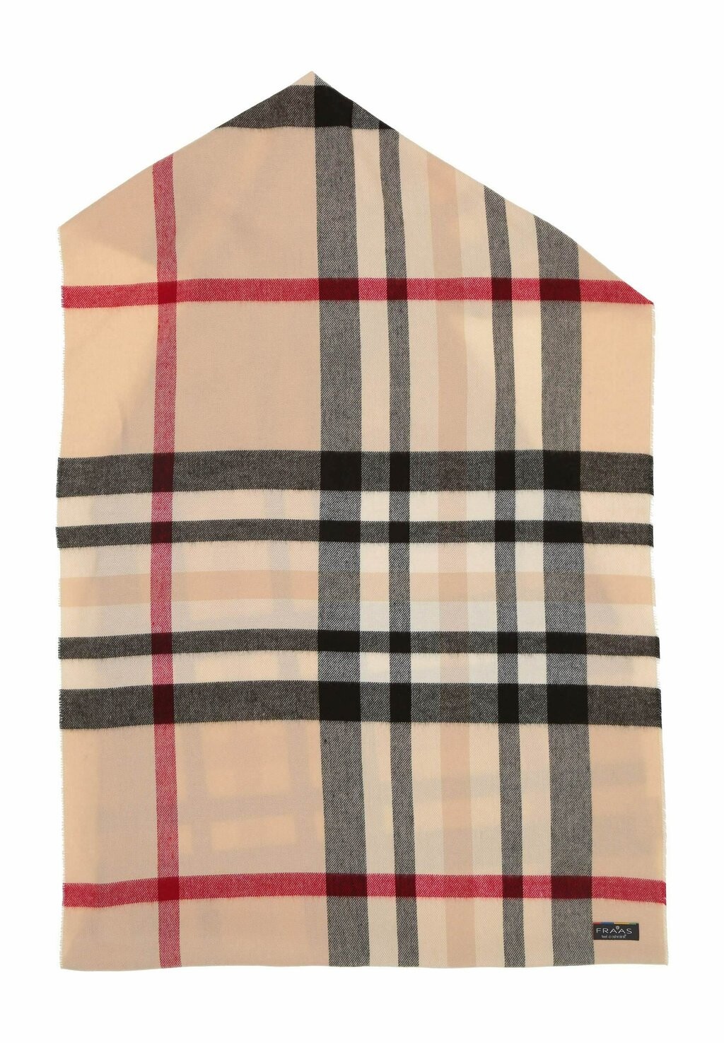 

Снуд PLAID CASHMINK LOOP MADE IN GERMANY FRAAS, бежевый