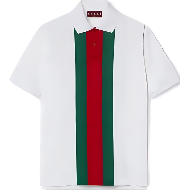 

Рубашка поло мужская белая Gucci, белый
