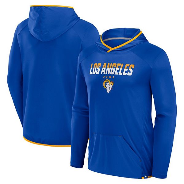 

Мужская толстовка с длинным рукавом royal los angeles rams transitional defender Fanatics